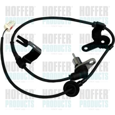 Sensor, wheel speed HOFFER 8290295