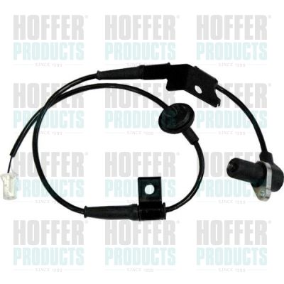 Sensor, wheel speed HOFFER 8290304