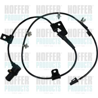Sensor, wheel speed HOFFER 8290307