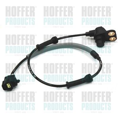 Sensor, wheel speed HOFFER 8290321