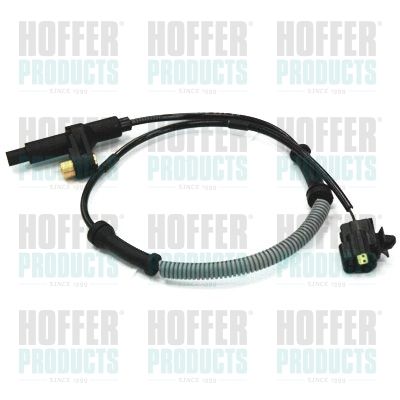 Sensor, wheel speed HOFFER 8290322