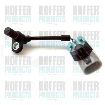Sensor, wheel speed HOFFER 8290325