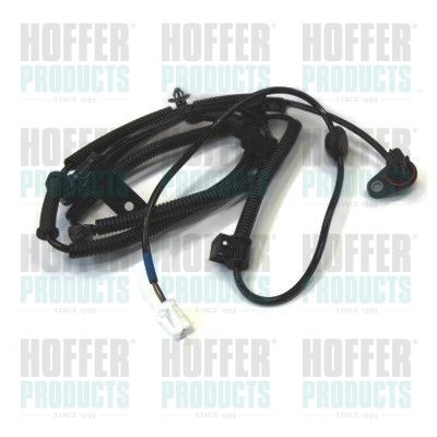 Sensor, wheel speed HOFFER 8290354