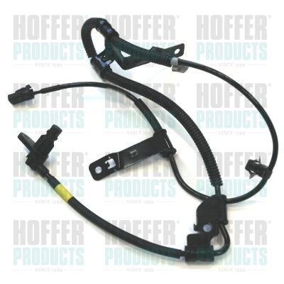 Sensor, wheel speed HOFFER 8290379