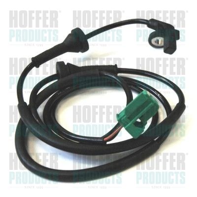 Sensor, wheel speed HOFFER 8290387