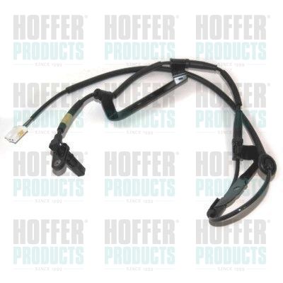 Sensor, wheel speed HOFFER 8290409