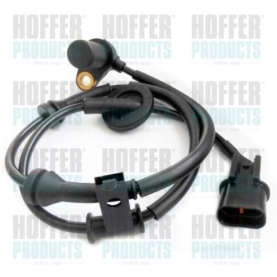 Sensor, wheel speed HOFFER 8290413