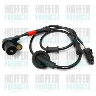Sensor, wheel speed HOFFER 8290419