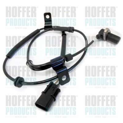 Sensor, wheel speed HOFFER 8290428