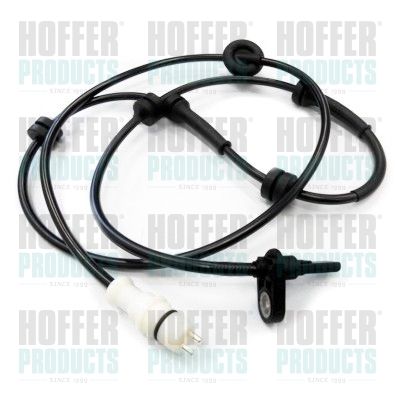 Sensor, wheel speed HOFFER 8290443