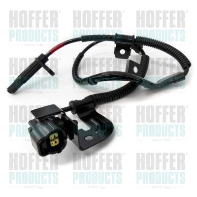 Sensor, wheel speed HOFFER 8290460