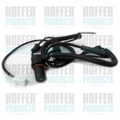 Sensor, wheel speed HOFFER 8290471