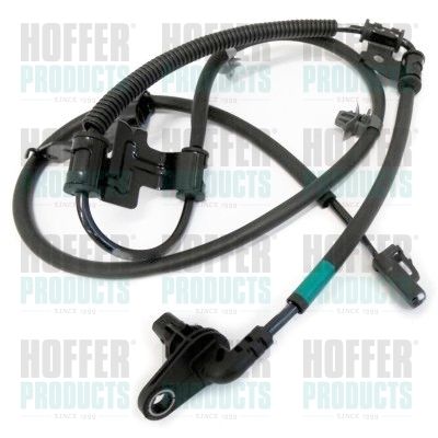 Sensor, wheel speed HOFFER 8290472