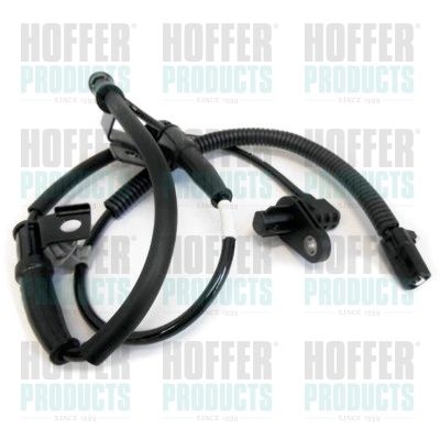 Sensor, wheel speed HOFFER 8290476