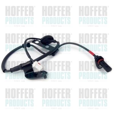 Sensor, wheel speed HOFFER 8290479