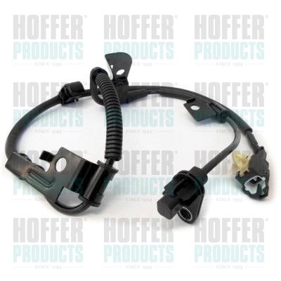 Sensor, wheel speed HOFFER 8290490