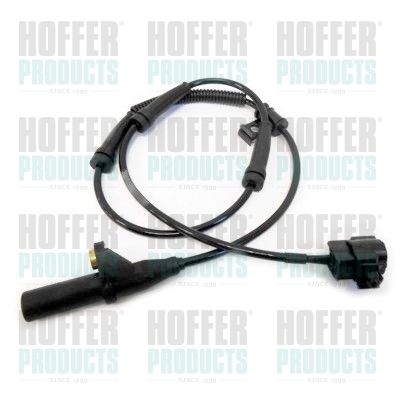 Sensor, wheel speed HOFFER 8290494