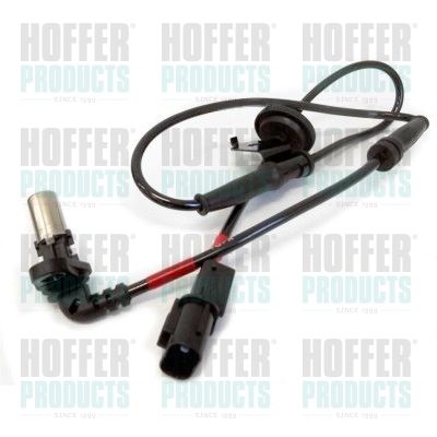 Sensor, wheel speed HOFFER 8290496