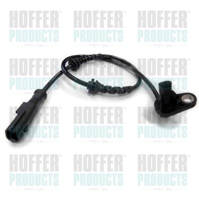 Sensor, wheel speed HOFFER 8290504