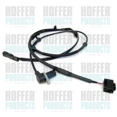 Sensor, wheel speed HOFFER 8290511
