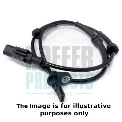 Sensor, wheel speed HOFFER 8290520E