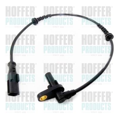 Sensor, wheel speed HOFFER 8290521