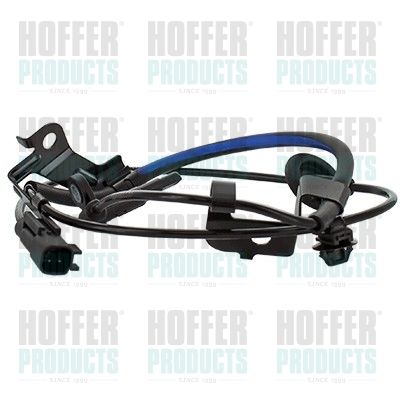 Sensor, wheel speed HOFFER 8290527
