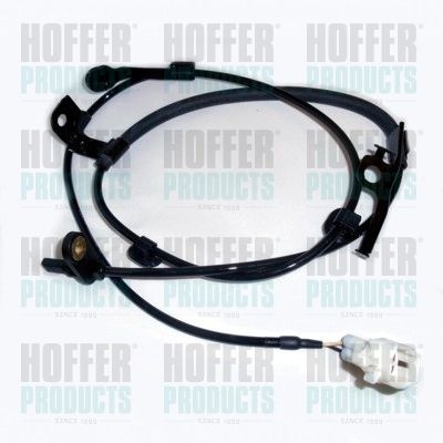 Sensor, wheel speed HOFFER 8290528