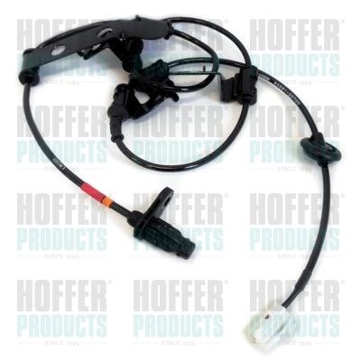 Sensor, wheel speed HOFFER 8290552