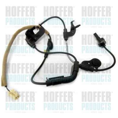 Sensor, wheel speed HOFFER 8290578