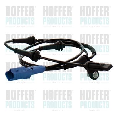 Sensor, wheel speed HOFFER 8290601