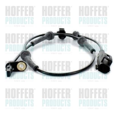 Sensor, wheel speed HOFFER 8290610