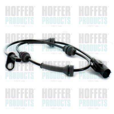 Sensor, wheel speed HOFFER 8290615