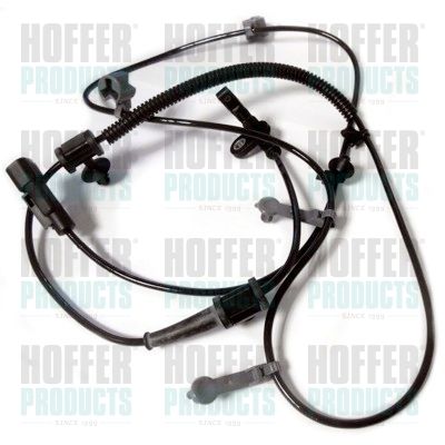 Sensor, wheel speed HOFFER 8290647