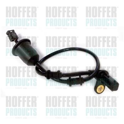 Sensor, wheel speed HOFFER 8290654
