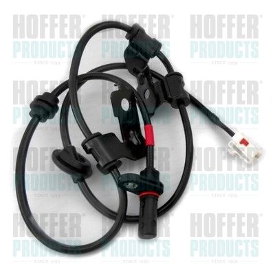 Sensor, wheel speed HOFFER 8290683