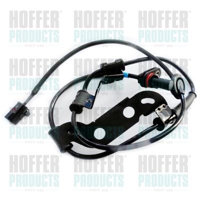 Sensor, wheel speed HOFFER 8290684