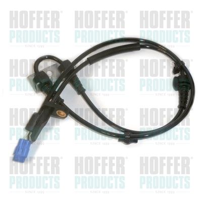 Sensor, wheel speed HOFFER 8290713