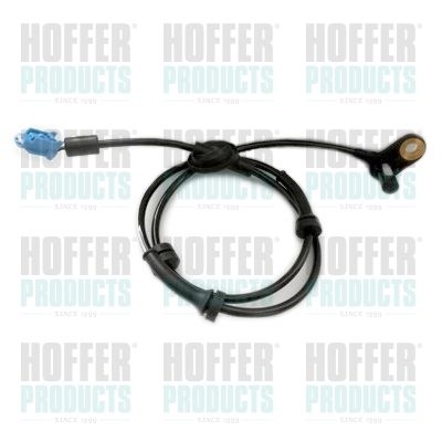 Sensor, wheel speed HOFFER 8290758