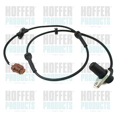 Sensor, wheel speed HOFFER 8290767E