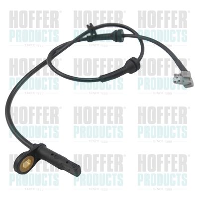 Sensor, wheel speed HOFFER 8290779