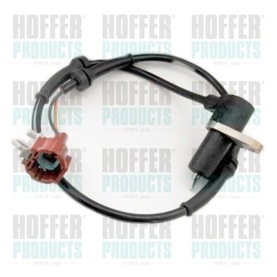 Sensor, wheel speed HOFFER 8290781