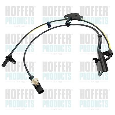 Sensor, wheel speed HOFFER 8290792