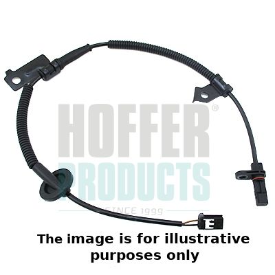 Sensor, wheel speed HOFFER 8290824E