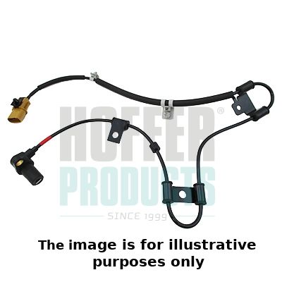Sensor, wheel speed HOFFER 8290841E