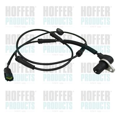 Sensor, wheel speed HOFFER 8290842