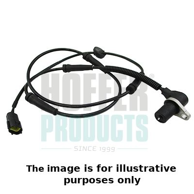 Sensor, wheel speed HOFFER 8290842E
