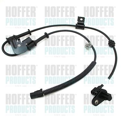 Sensor, wheel speed HOFFER 8290845