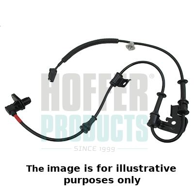 Sensor, wheel speed HOFFER 8290846E