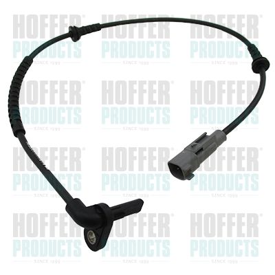Sensor, wheel speed HOFFER 8290887
